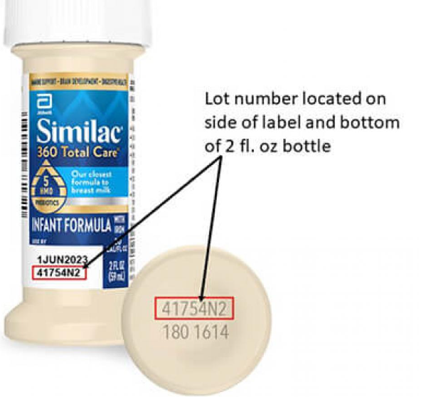 Abbott recalls 2 Fl. Oz./59 mL bottles of Ready-to-Feed liquid products due to defective seal