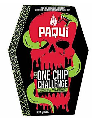 Paqui brand 2023 One Chip Challenge was recalled due to reported adverse reactions