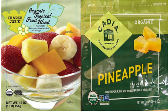 Scenic Fruit Company recalls organic pineapple due to Listeria monocytogenes
