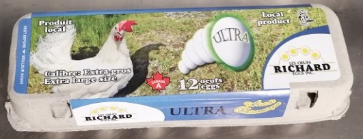 In Canada, eggs from Les Œufs Richard Eggs Inc. recalled due to Salmonella