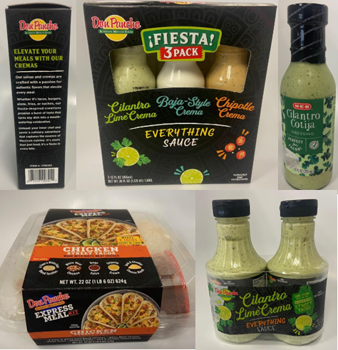 Fresh Creative Foods announces the recall of dressings and taco kit due to Listeria from cheese supplier Rizo-Lopez Foods