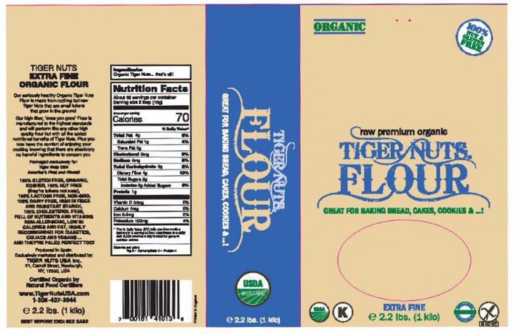 Tiger Nuts Inc. recalls Tiger Nuts Flour in kilo’s (2.2 Lbs) due to Salmonella