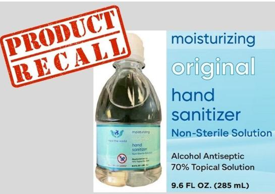 PNHC, d/b/a Heal the World recalled Heal the World hand sanitizer packaged in 9.6 oz bottles due to their resemblances to small water bottles