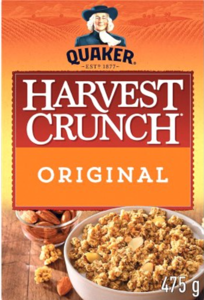 In Canada, Quaker granola bars and cereals and Cap’n Crunch Treat Bars Berry Bar were recalled due to Salmonella