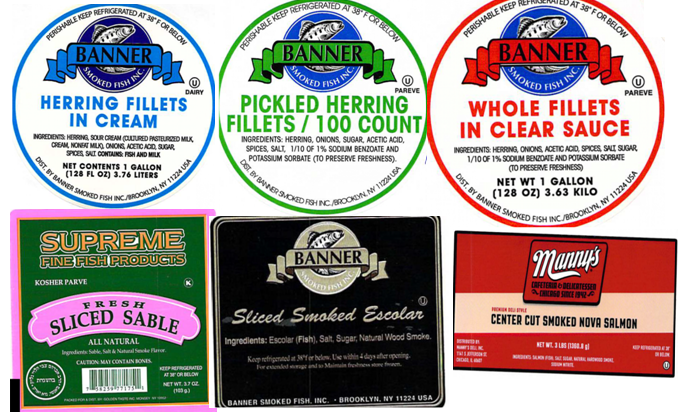 Banner Smoked Fish expands the recall of smoked fish products to include salads, pickled fish products, and cream sauce products due to Listeria