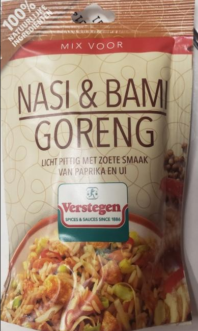 In Canada Verstegen brand “Mix Voor Nasi & Bami Goreng” recalled due to Salmonella