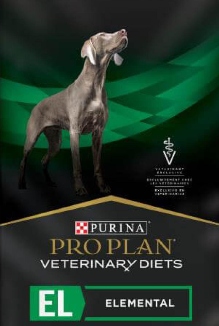 Nestlé Purina Petcare Recalled Purina Pro Plan Veterinary Diets El Elemental Dry Dog Food in the U.S. Due to Potentially Elevated Vitamin D