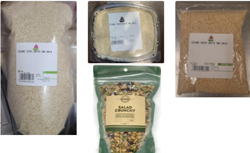 Sesame seed-containing products recalled in Canada due to Salmonella