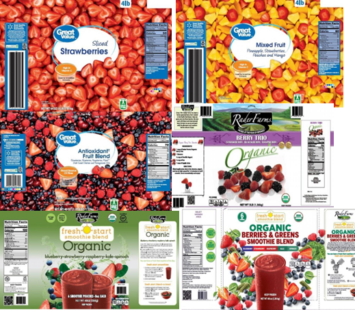 Willamette Valley Fruit recalls a variety of packaged frozen fruits because of Hepatitis A