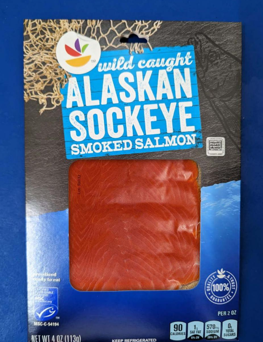 Seven Seas International recalls Giant Food private label wild caught Alaskan Sockeye smoked salmon