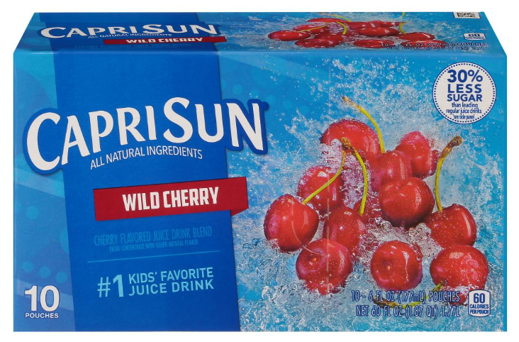 Kraft Heinz announced a voluntary recall of Capri Sun Wild Cherry Flavored Juice Drink due to chemical contaminants