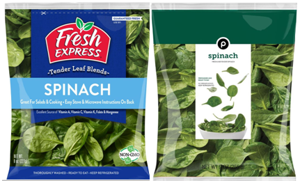 Fresh Express announces the recall of spinach due to Listeria monocytogenes