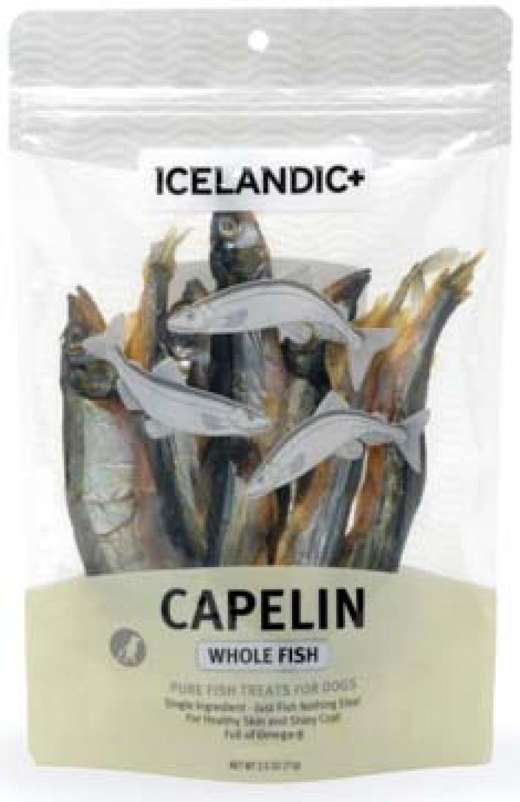 IcelandicPlus recalled Whole Capelin Fish pet treats because of concerns of botulism poisoning