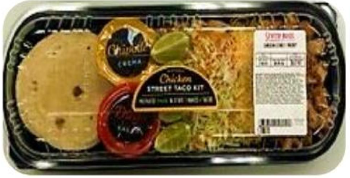 Stater Bros. Markets Recalls Chicken Street Taco Kit Because of Possible Health Risk