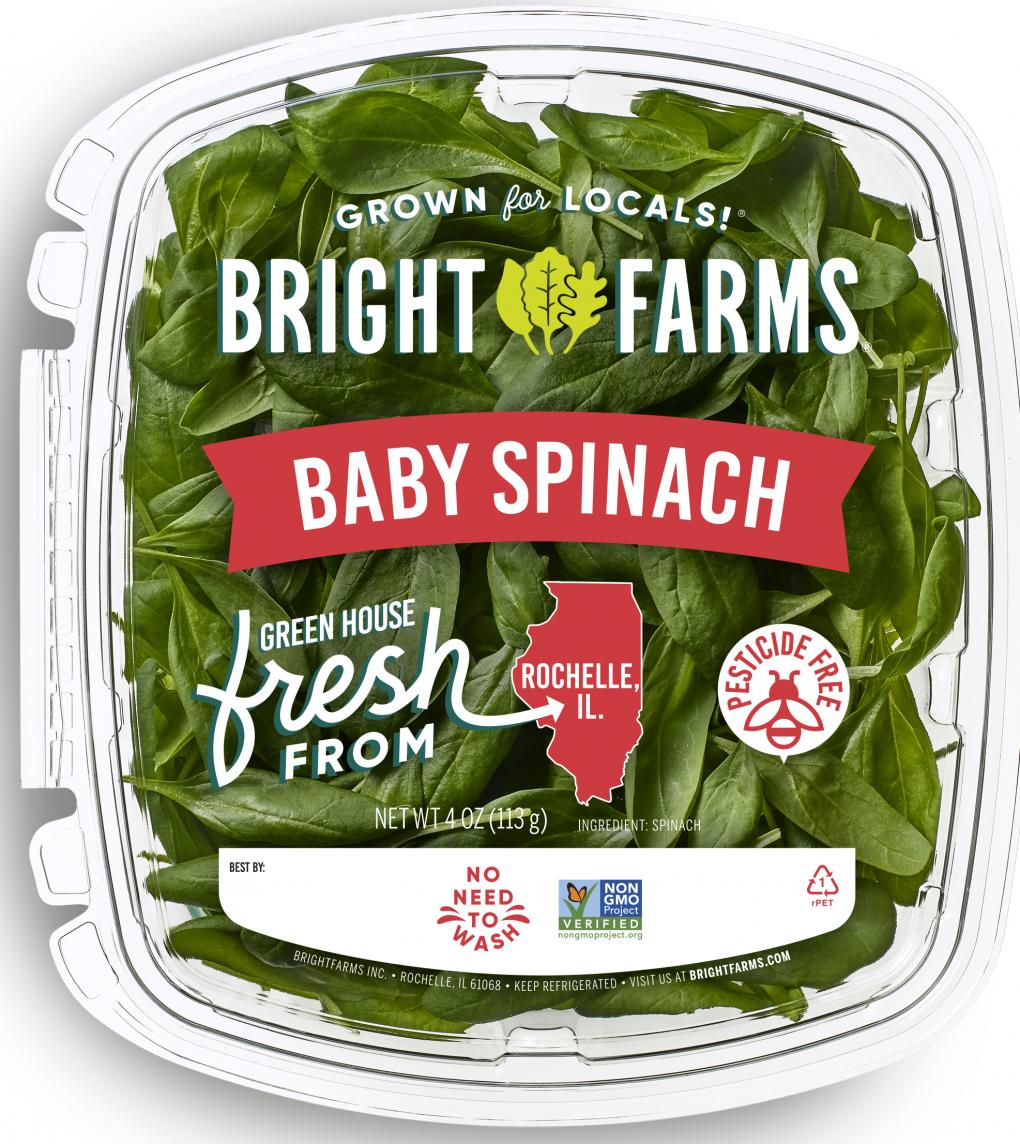 BrightFarms Expanded its recall of packaged salad greens to include baby spinach