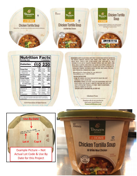 Blount Fine Foods recalled chicken soup products due to nitrile glove contamination