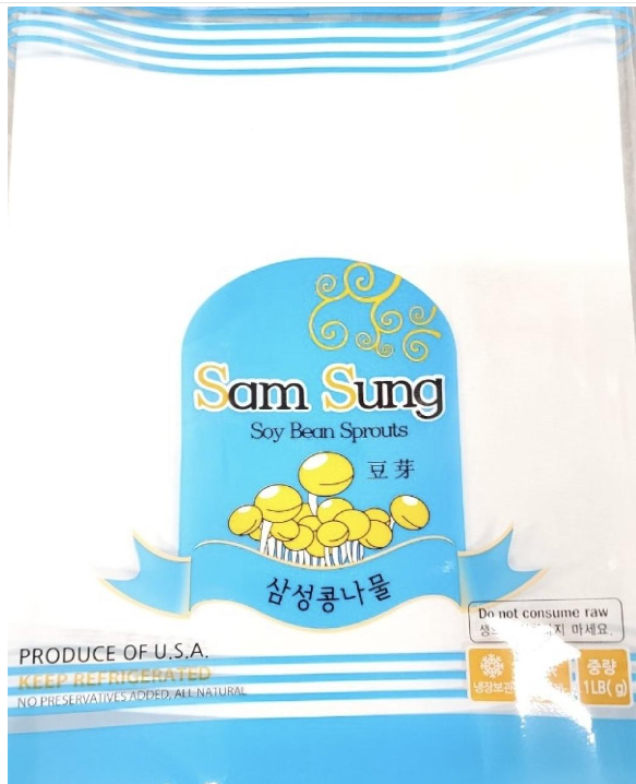 Nam & Son of MD recalls soybean sprouts due to Listeria monocytogenes