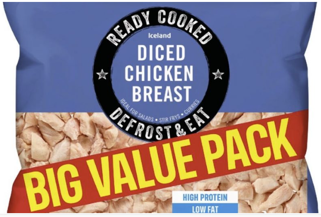 FSA reported that Iceland recalls Iceland Ready Cooked Diced Chicken Breast due to the presence of uncooked chicken