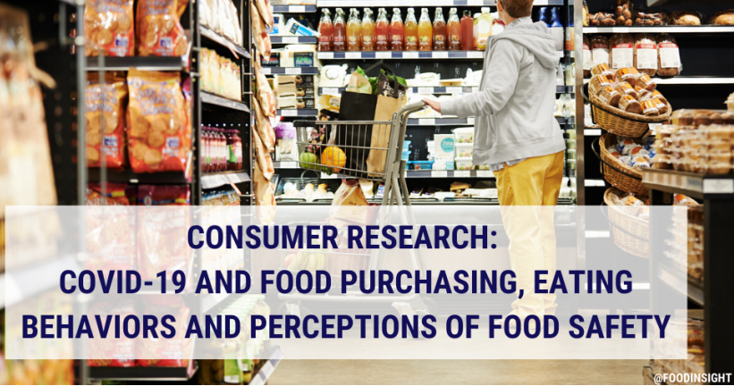 Impact of the COVID-19 on food purchasing, eating, behavior, and perception of food safety