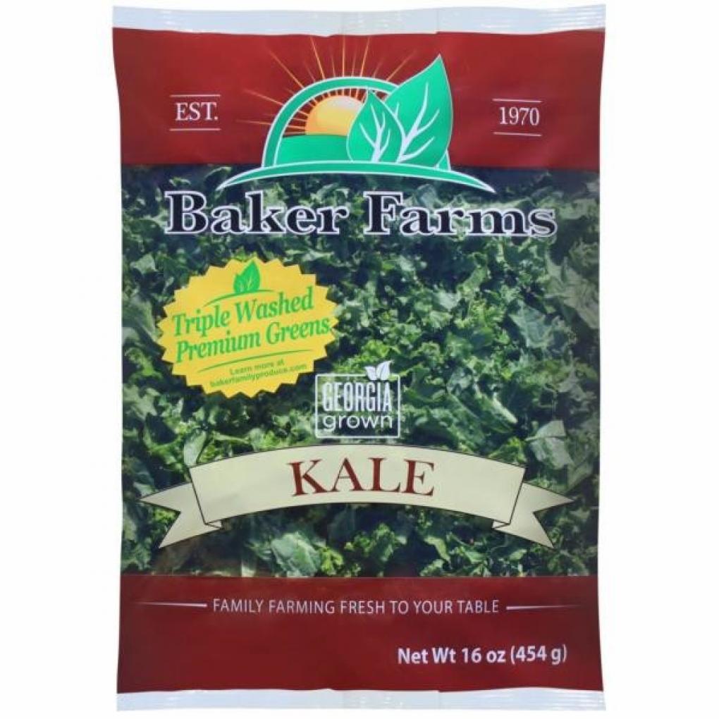 Baker Farms Recalls Various Brand Name of Kale Due to Listeria Monocytogenes
