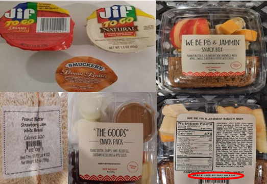 More Jif recalls: A G Specialty Foods recalled products containing Jif peanut butter due to Salmonella