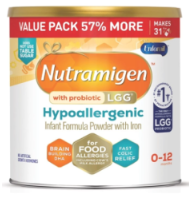 Reckitt/Mead Johnson Nutrition recalls Nutramigen Hypoallergenic powdered infant formula due to Cronobacter sakazakii