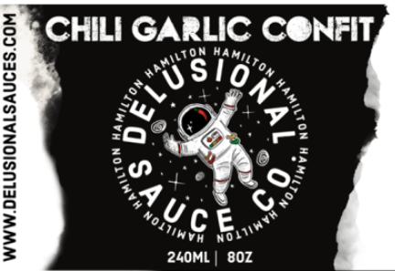 In Canada Delusional Sauce Co. Chili Garlic Confit was recalled due to the potential presence of Clostridium botulinum