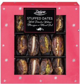 FSA in the UK reports that Lidl recalled Deluxe Stuffed Dates due to Salmonella