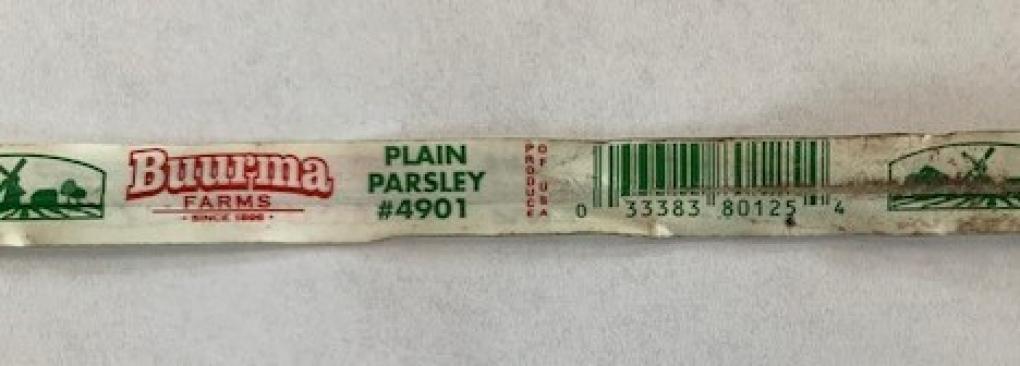 Additional parsley being recalled: Buurma Farms recalls plain parsley due to Shiga-toxin producing E. coli