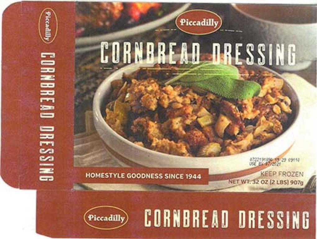 Savannah Food Company recalls Cornbread Dressing and Bread Stuffing Products as a result of Almark eggs