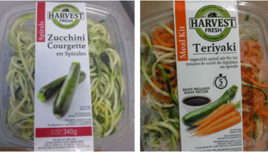 Harvest Fresh Teriyaki Vegetable Spiral Stir Fry Kit added to the recalled due to Listeria monocytogenes