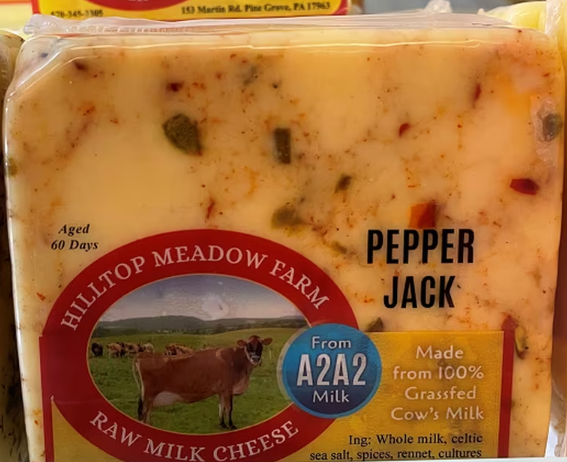Hilltop Meadow raw Pepper Jack cheese was recalled due to Listeria