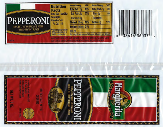 Smithfield Packaged Meats recalls pepperoni products due to Bacillus Cereus