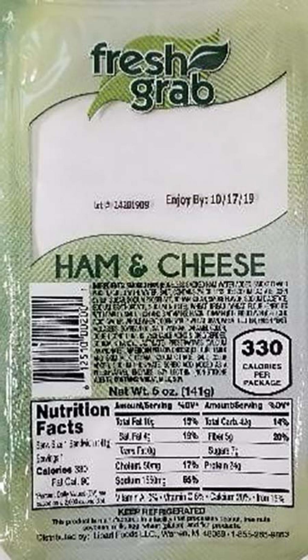 Lipari Foods expanded its recall due to Listeria to include Recall of Ham & Cheese Wedge Sandwiches