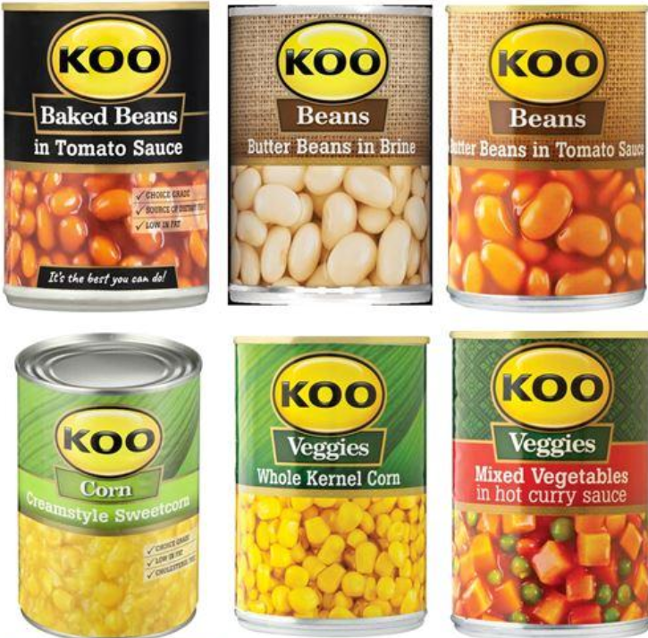 Sapro Australia recalled KOO Canned Vegetable due to canning failure