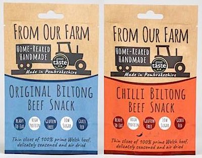 From Our Farm recalled multiple flavors of Biltong Beef Snack due to the presence of mold