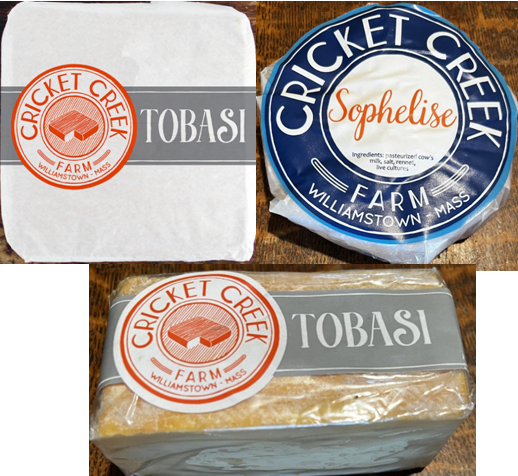 Cricket Creek Farm expands recall of cheeses because of Listeria monocytogenes contamination and inadequate pasteurization