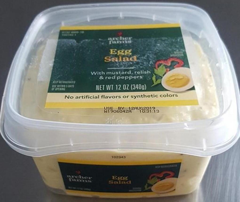 Elevation Foods Recalled Packaged Egg Salad, Tuna Salad, Thai Lobster Salad, and Archer Farms Deviled Egg Sandwiches due to Listeria