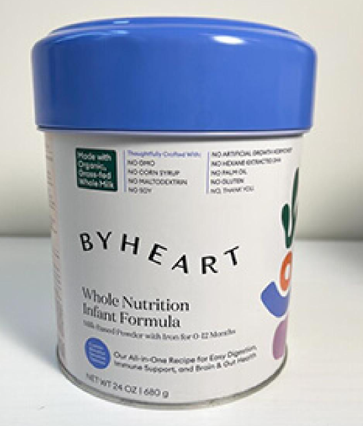Byheart Issues Voluntary Recall of Five Batches of Its Infant Formula due to Cronobacter sakazakii